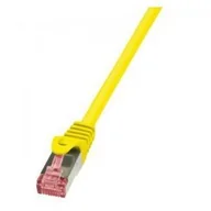 Patchcordy - Logilink Patchcord Cat.6 S/FTP PIMF PrimeLine5 m, żółty CQ2077S - miniaturka - grafika 1