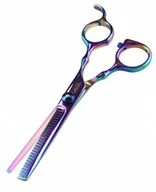 Nożyczki fryzjerskie - GEPARD Degażówki nożyczki praworęczne 6,0 offset fryzjerskie do strzyżenia włosów do salonu linia Superior - miniaturka - grafika 1