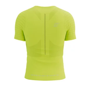 COMPRESSPORT Koszulka biegowa RACING SS T-SHIRT safe yellow - Bielizna sportowa męska - miniaturka - grafika 5