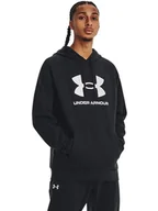 Bluzy męskie - Under Armour Bluza "Rival" w kolorze czarnym - miniaturka - grafika 1