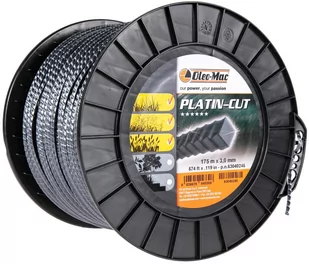 ŻYŁKA TNĄCA OLEO-MAC PLATIN-CUT 3mm / 175m. 2-WARSTWOWA DO KOSY PROFIL KWADRATOWY , SZPULA 63040246 - OFICJALNY DYSTRYBUTOR - AUTORYZOWANY DEALER OLEO MAC - Akcesoria do kos i kosiarek - miniaturka - grafika 1