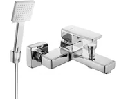 Zestawy baterii łazienkowych - Mexen Cetus R45 bateria wannowa z zestawem prysznicowym, chrom - 74433R45-00 - miniaturka - grafika 1