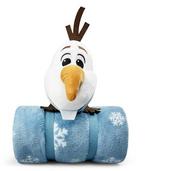 Maskotki i pluszaki - Disney Frozen Pluszak Olaf 29cm + kocyk 110x120 - miniaturka - grafika 1
