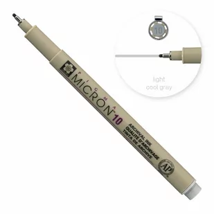 Cienkopis Sakura Pigma Micron 10 Light   Cool Grey - Cienkopisy - miniaturka - grafika 1