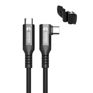 Okulary VR - Oculus Link Kabel VortexVR 3m + Element mocujący | USB-C | do Oculus Quest 2 (lub Quest 1) | SteamVR | SideQuest - miniaturka - grafika 1