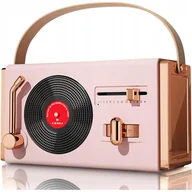 Głośniki przenośne - GŁOŚNIK BLUETOOTH BEZPRZEWODOWY PRZENOŚNY MOBILNY MAŁY W STYLU RETRO - miniaturka - grafika 1