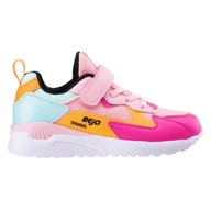 Sneakersy damskie - Dziecięce Sneakersy BEJO AGEPI JRG M000162029 – Różowy - miniaturka - grafika 1
