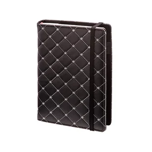 Organizer czarny premium Paris z wymiennym wkładem 13x19cm z kalendarzem 2024 - Notesy i bloczki - miniaturka - grafika 1
