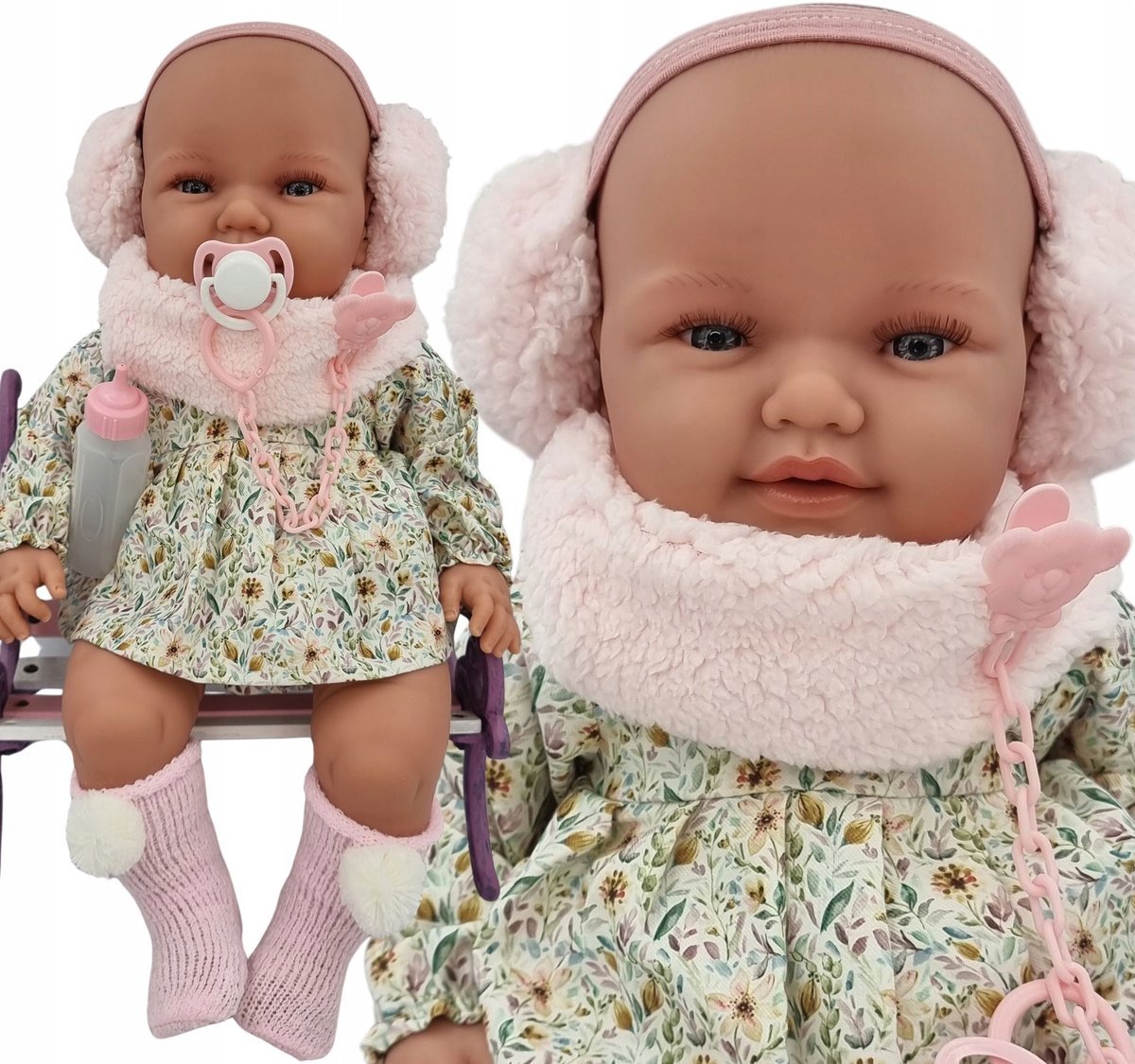 HISZPAŃSKA LALKA MANOLO MIĘKKA 47 cm 515