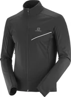 Kurtki i kamizelki sportowe damskie - Salomon Kurtka Salomon RS Softshell Black C13713 - miniaturka - grafika 1