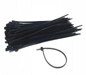 Inne mocowania - ERKO Opaska kablowa czarna 100szt. OPK_7,6-400-C/100 ERKO OPK_7,6-400-C/100/ERK - miniaturka - grafika 1