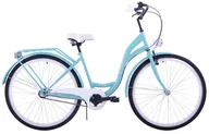 Rowery - Rower miejski 28 damski Kozbike (K18) morski 3 biegi - miniaturka - grafika 1
