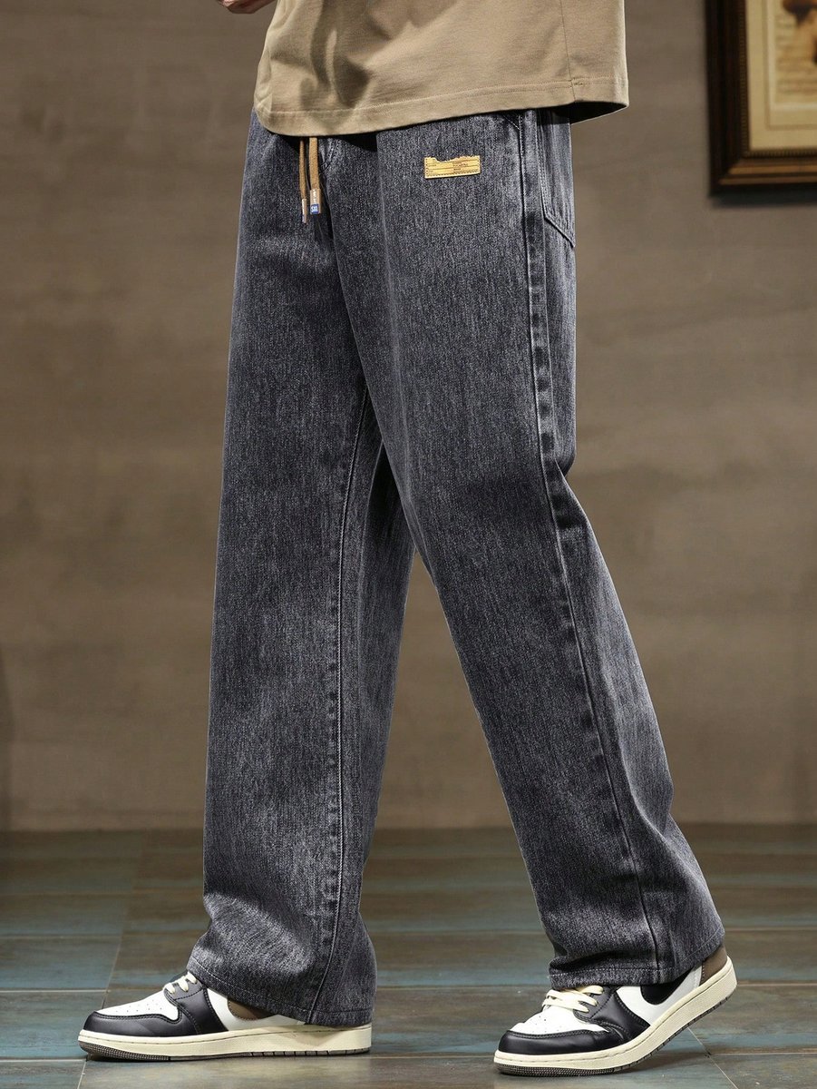SHEIN JEANSY BAGGY Z PRZETARCIAMI I LUŹNYM FASONEM 2-PAK M 1MA