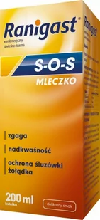 Polpharma Ranigast SOS mleczko 200 ml - Układ pokarmowy - miniaturka - grafika 1