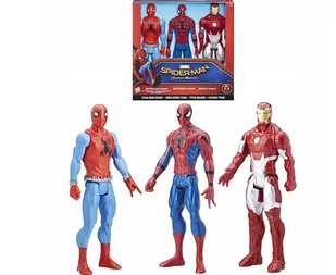 HASBRO ZESTAW 3 FIGUREK SPIDERMAN I IRON MAN HOMECOMING C2413 - Figurki dla dzieci - miniaturka - grafika 1