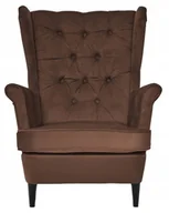 Fotele - Fotel uszak skandynawski Gaja Family Meble - miniaturka - grafika 1