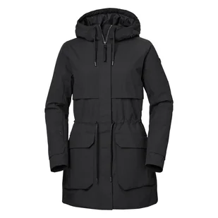 Damska Kurtka przejściowa HELLY HANSEN W BOYNE INS PARKA 2.0 53836_990 – Czarny - Kurtki damskie - miniaturka - grafika 1