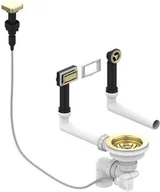 Syfony - Odpływ ALVEUS MONARCH GOLD 1 x 3,5'' POP-UP (fi 114-POP-UP) automat z przelewem (1144850) - miniaturka - grafika 1
