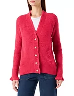 Swetry damskie - NAF Damski sweter Mgeraldia kardigan sweter, Camay Pink, duży - miniaturka - grafika 1