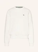 Bluzy damskie - Lacoste Bluza Nierozpinana weiss - LACOSTE - miniaturka - grafika 1