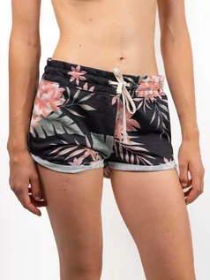 Spodnie i spodenki dla dziewczynek - Billabong SUMMER TIME BLACK FLORAL panie sweat shorts - S - grafika 1
