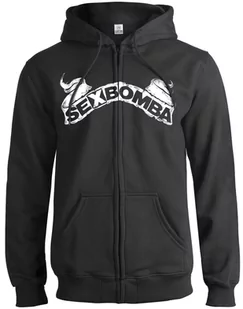bluza SEXBOMBA - ABSTRAHUJ rozpinana, z kapturem-3XL - Bluzy męskie - miniaturka - grafika 1