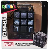 Zabawki interaktywne dla dzieci - Zabawka kostka Rubika SPIN MASTER Rubik's Black Panther 3x3 6071039 - miniaturka - grafika 1