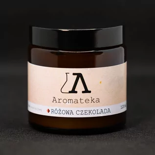 Świece - Aromateka Świeca sojowa - Różowa Czekolada 120ml - grafika 1