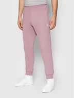 Spodnie sportowe męskie - Adidas Spodnie dresowe Essentials HE9411 Fioletowy Slim Fit - miniaturka - grafika 1
