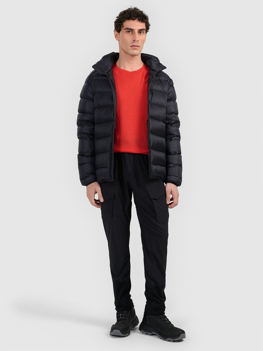 KURTKA MĘSKA ZIMOWA PUCHOWA NARCIARSKA 4F PUCH NATURALNY TDJAM0733 AW25 3XL