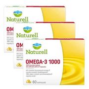 Witaminy i minerały - Naturell OMEGA 3 1000 mg, 60 kapsułek - miniaturka - grafika 1