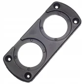 Ładowarki samochodowe - RAMKA PANEL OBUDOWA GNIAZDA ZAPALNICZKI WOLTOMIERZA ŁADOWARKI USB x2 - miniaturka - grafika 1