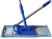 Miotły, szufle, mopy - ARTYKUŁY AGD F DAF MIKRO NIEBIESKI MOP Z DRĄŻKIEM F - miniaturka - grafika 1