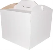 Wesele i ślub - Opakowanie Karton Pudełko Na Tort 26x26x25cm - miniaturka - grafika 1