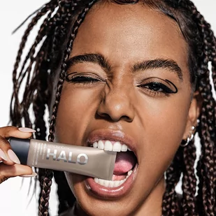 Smashbox Halo Mini Halo Healthy Glow All-In-One Tinted Moisturizer Spf 25 12 ml - krem do twarzy Dark Neutral - Kremy do twarzy - miniaturka - grafika 3