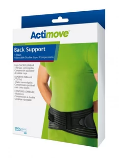 ESSITY Actimove SPORTS EDITION orteza lędźwiowo-krzyżowa z 4 stalowymi unieruchomieniami i pasami dociągowymi rozmiar L - Ortezy, stabilizatory i opaski elastyczne - miniaturka - grafika 1