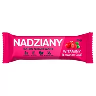 Batoniki - Baton &quot;nadziany&quot; - Żurawina - Witaminy B Complex + C + E Frufi, 35g - miniaturka - grafika 1