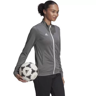 Bluza Damska Adidas Entrada 22 Track Jacket Szara H57527-L - Bluzy damskie - miniaturka - grafika 1