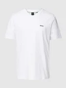 Koszulki męskie - T-shirt z dekoltem w serek - miniaturka - grafika 1