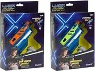 Zabawki militarne - Pistolet Lazer Mad Super Blaster, Zielony - miniaturka - grafika 1