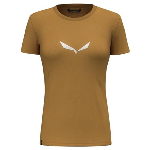Salewa Solidlogo Dri-Release® T-shirt damski, brązowy, M