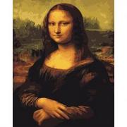 Malowanie po numerach - Malowanie po numerach Mona Lisa 40x50 cm - miniaturka - grafika 1