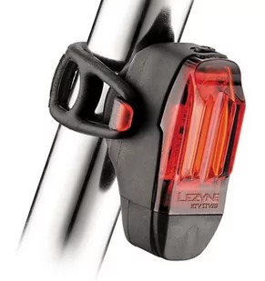 LEZYNE KTV Drive Reflektor tylny LED, black 2021 Lampki tylne na baterie 452000009 - Lampki rowerowe - miniaturka - grafika 1