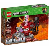 Klocki - LEGO Minecraft Walka w Netherze 21139 - miniaturka - grafika 1