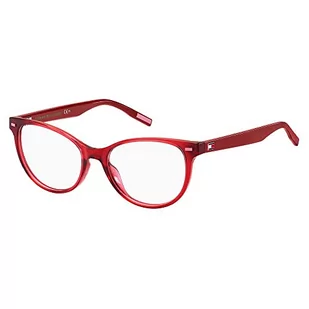 Tommy Hilfiger TH 1928 Okulary, Red Glitter, 50 Unisex Dziecko, Sieć brokatowa - Akcesoria i dodatki do ubrań dla dzieci - miniaturka - grafika 1