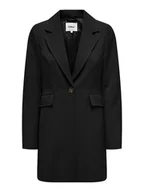 Kurtki damskie - ONLY Płaszcz przejściowy w kolorze czarnym - miniaturka - grafika 1