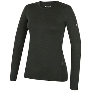 Koszulka damska Zulu Merino 160 Long Rozmiar: M / Kolor: zielony - Koszulki sportowe damskie - miniaturka - grafika 1
