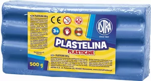 Astra Plastelina 500g niebieska 303117007 - Masy plastyczne - miniaturka - grafika 1