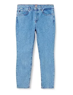 Spodnie damskie - BOSS Damskie spodnie jeansowe, Medium Blue422., 30 - grafika 1
