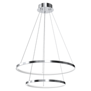 Lampy sufitowe - Lampa wisząca ROTONDA CHROME 51W LED ML7943-Milagro - miniaturka - grafika 1